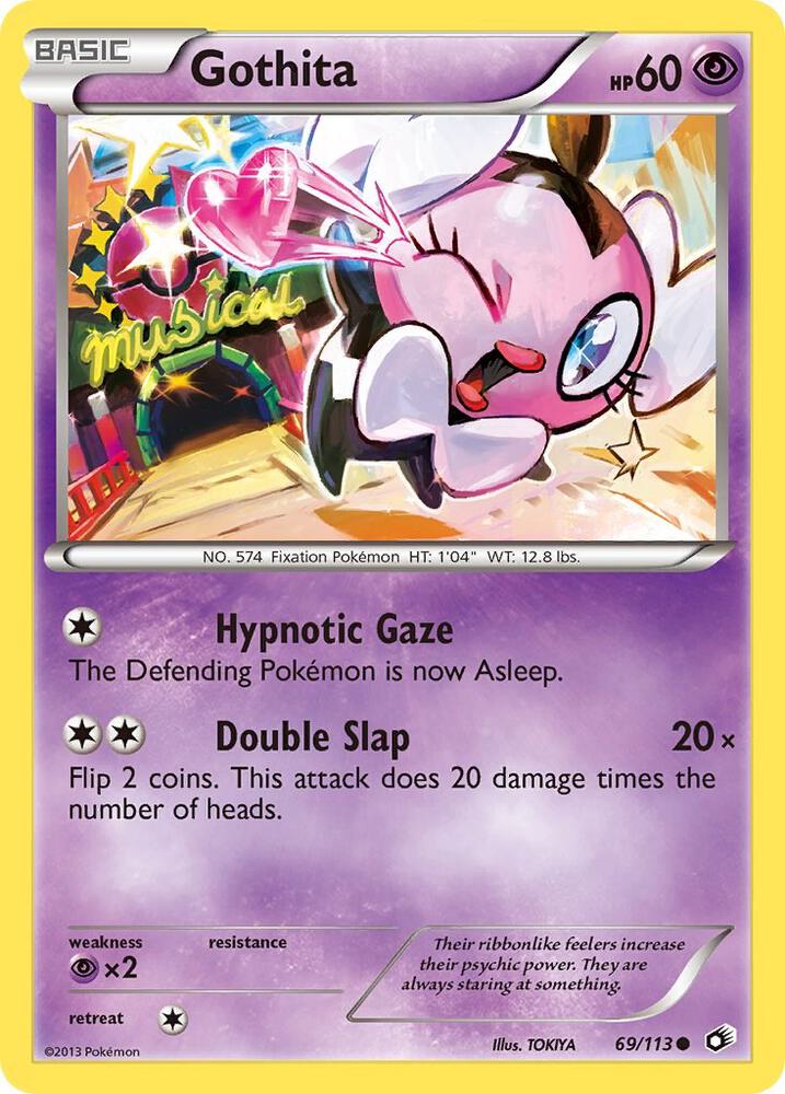 Gothita (69) 69/113 card from Legendary Treasures