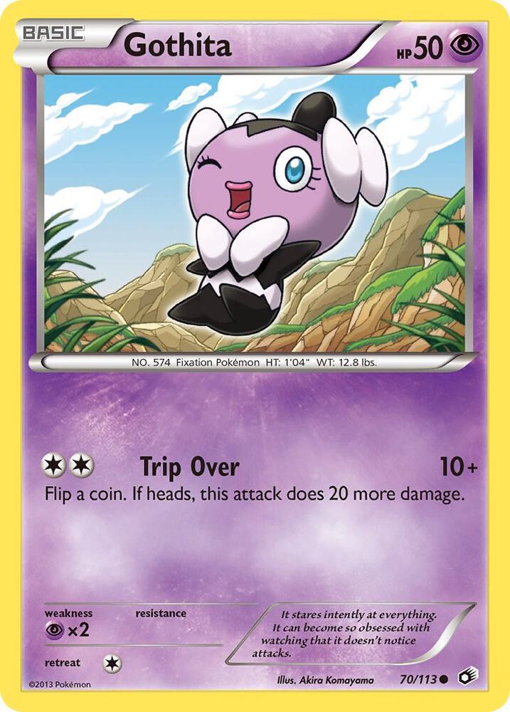 Gothita (70) 70/113 card from Legendary Treasures