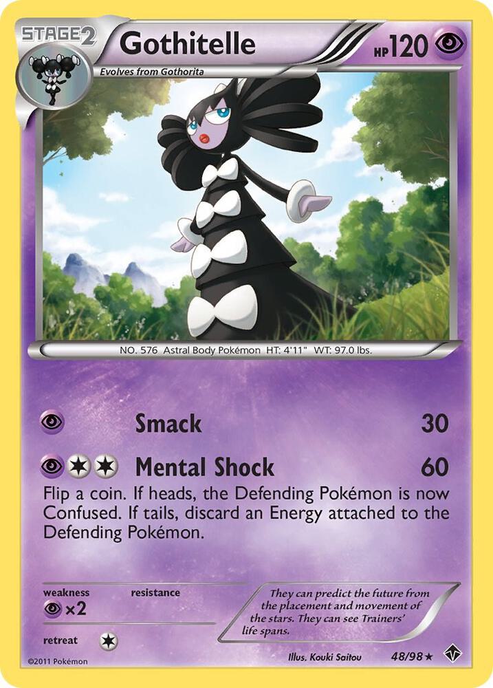 Gothitelle (48) 48/98 card from Emerging Powers