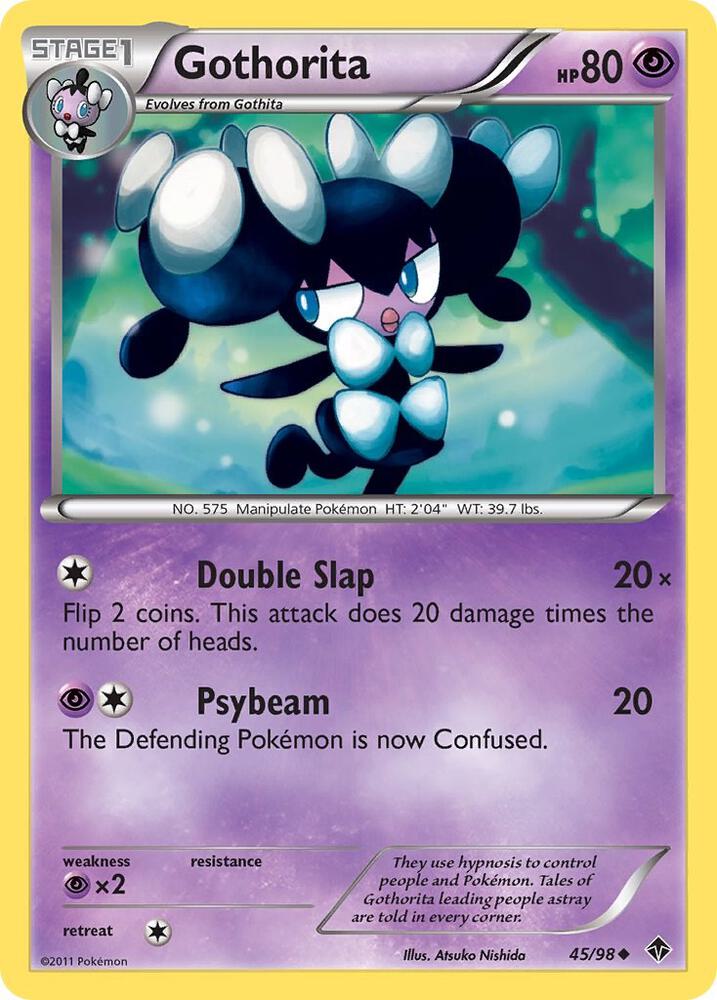 Gothorita (45) 45/98 card from Emerging Powers