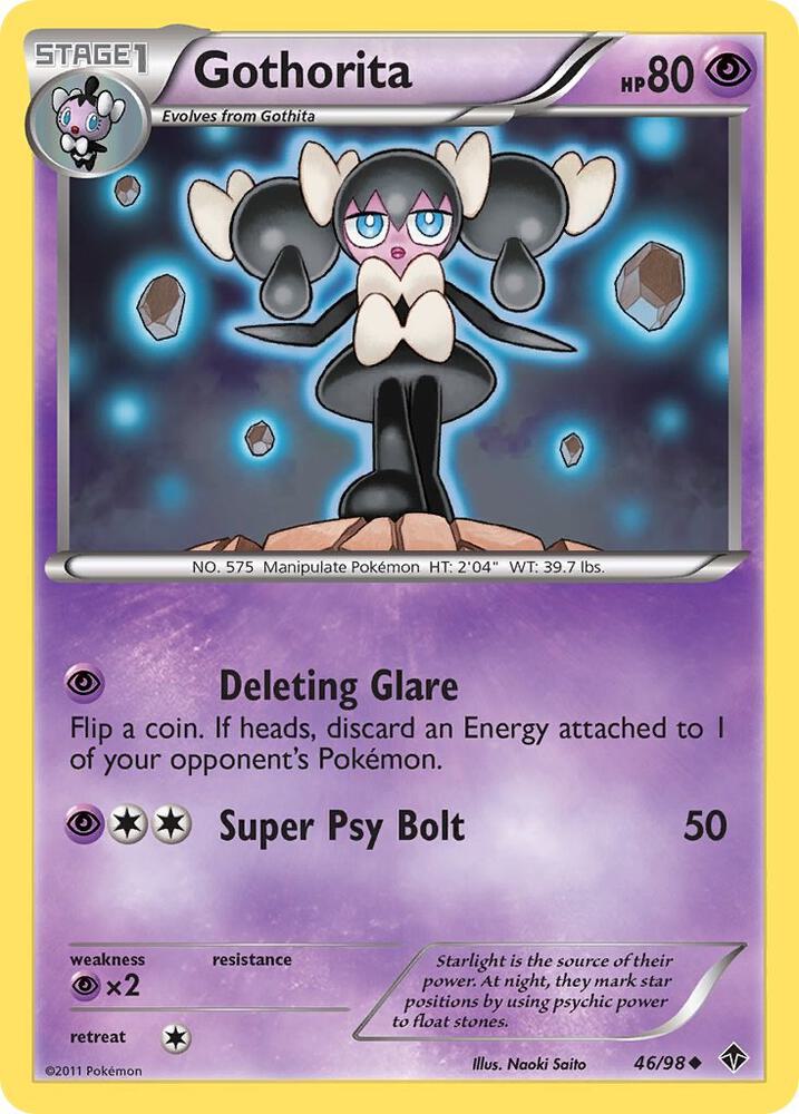 Gothorita (46) 46/98 card from Emerging Powers