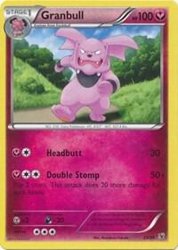 Granbull 23/39 card from Kalos Starter Set