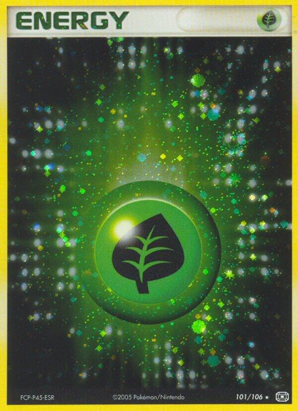 Grass Energy 101/106 card from Emerald