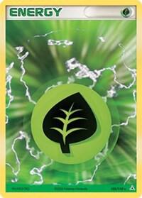 Grass Energy 105/110 card from Holon Phantoms