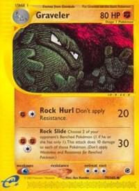 Graveler 079/165 card from Expedition