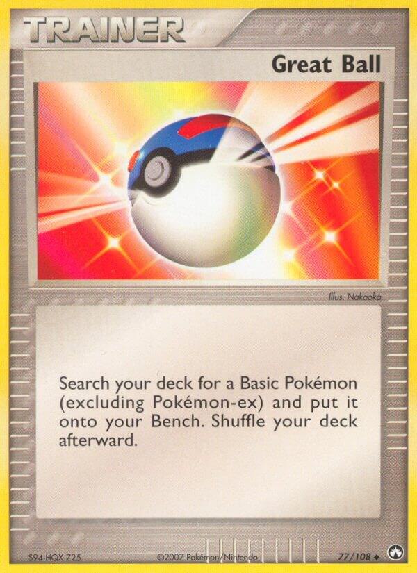 Great Ball 77/108 card from Power Keepers