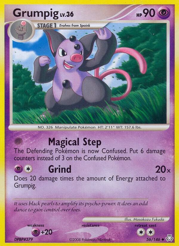 Grumpig 56/146 card from Legends Awakened