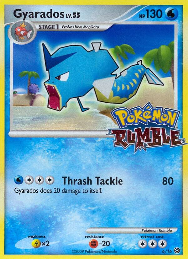 Gyarados 6 card from Rumble