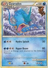 Gyarados (#20 Non-Holo) 20/30 card from HGSS Trainer Kit: Gyarados & Raichu