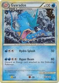 Gyarados (#30 Holo) 30/30 card from HGSS Trainer Kit: Gyarados & Raichu