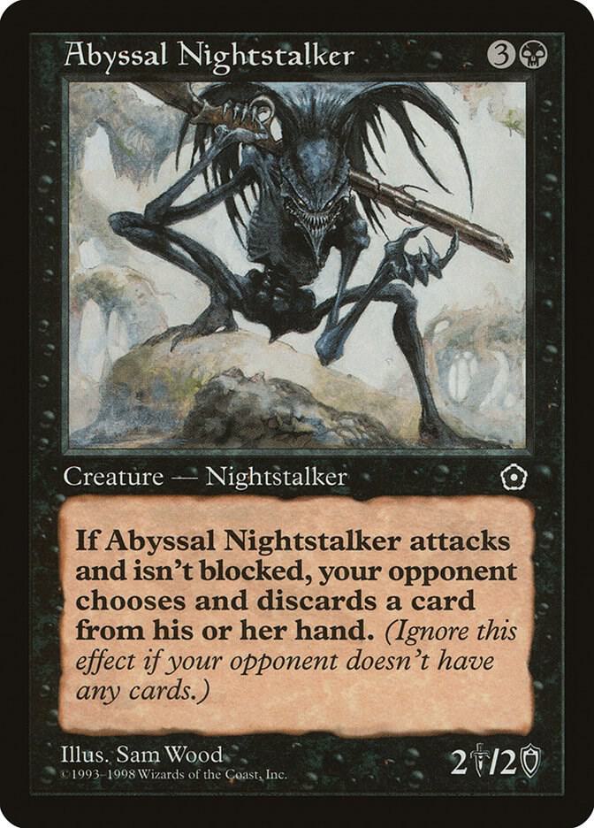 Abyssal Nightstalker card from Portal Second Age