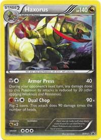 Haxorus BW57 card from Black and White Promos