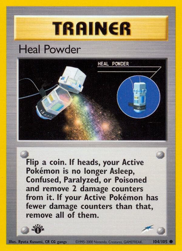 Heal Powder 104/105 card from Neo Destiny