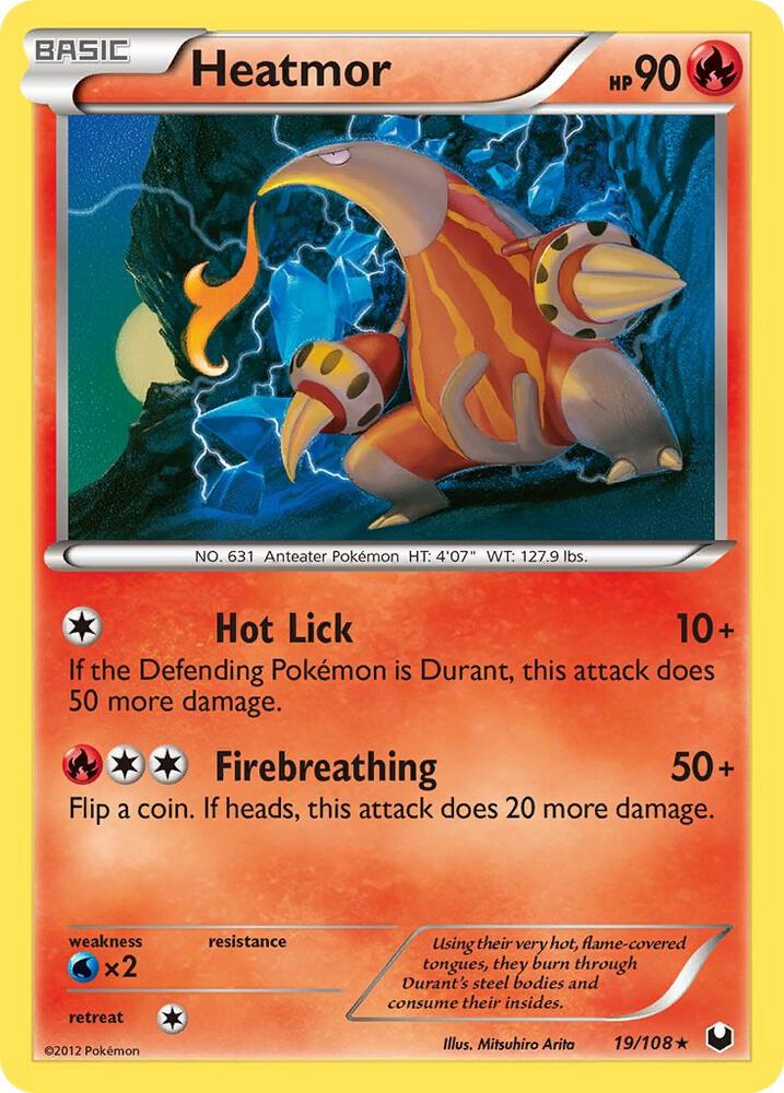 Heatmor 19/108 card from Dark Explorers