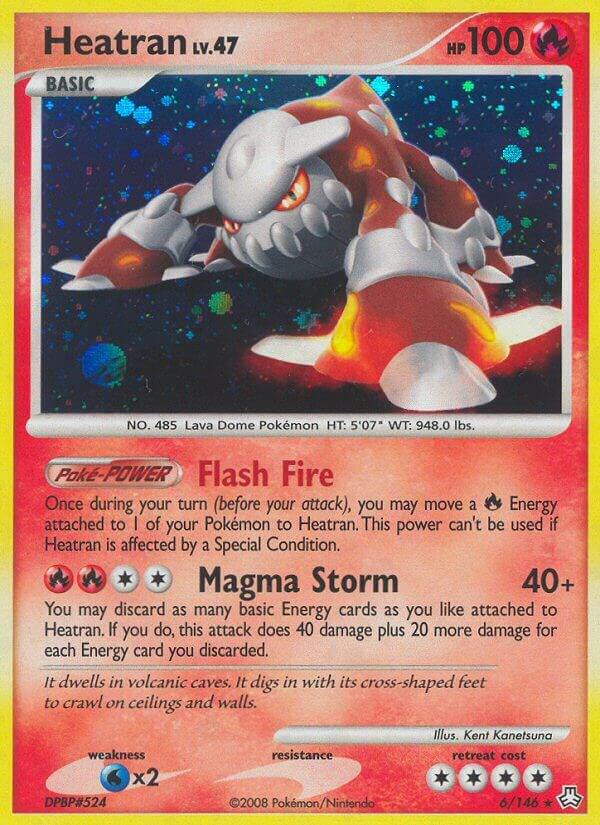 Heatran (6) 6/146 card from Legends Awakened