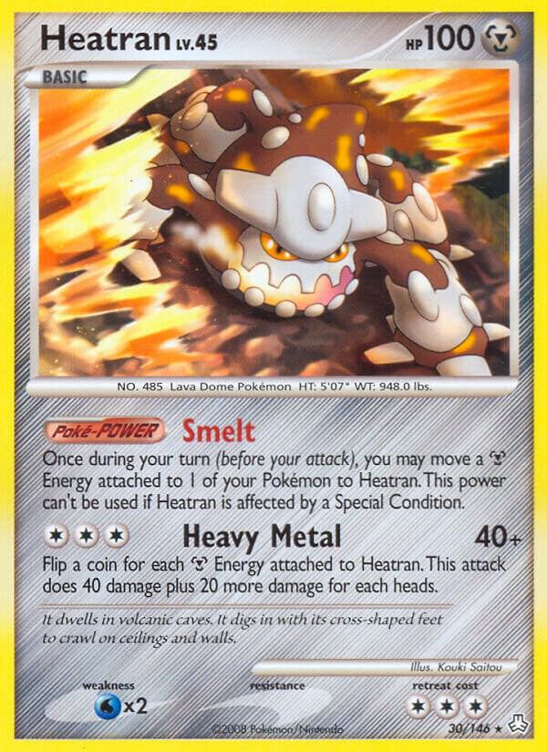 Heatran (30) 30/146 card from Legends Awakened