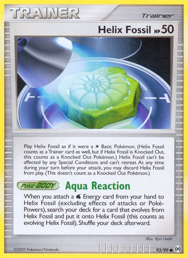 Helix Fossil 93/99 card from Arceus