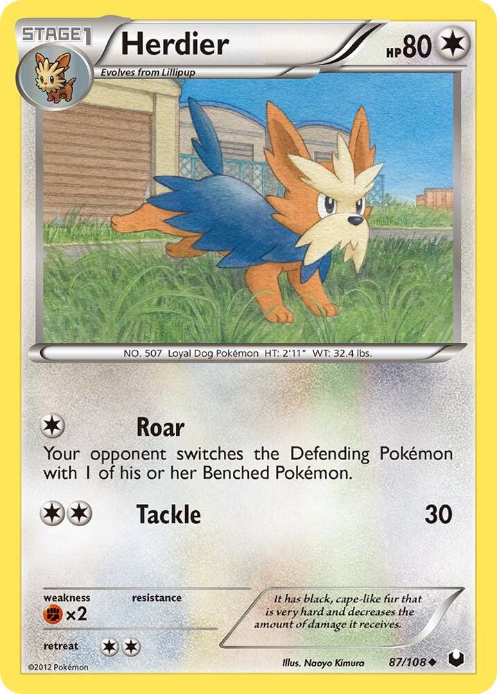 Herdier 87/108 card from Dark Explorers