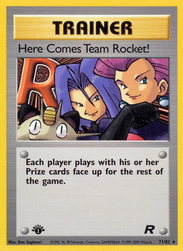 Here Comes Team Rocket! (71) 71/82 card from Team Rocket