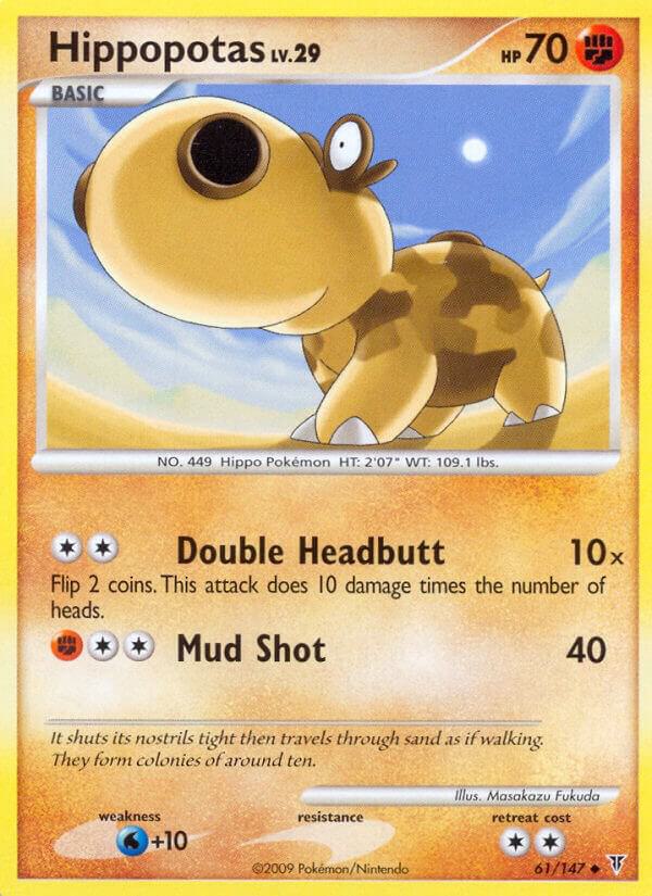Hippopotas 61 card from Supreme Victors