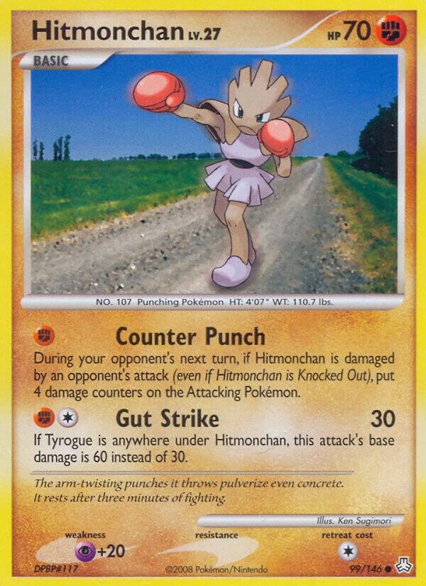 Hitmonchan 99/146 card from Legends Awakened