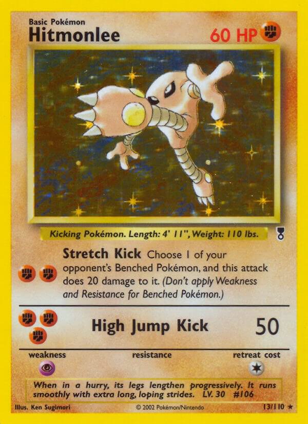 Hitmonlee 013/110 card from Legendary Collection