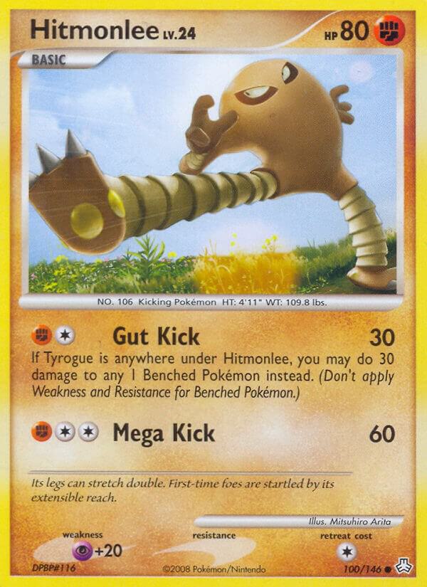 Hitmonlee 100/146 card from Legends Awakened