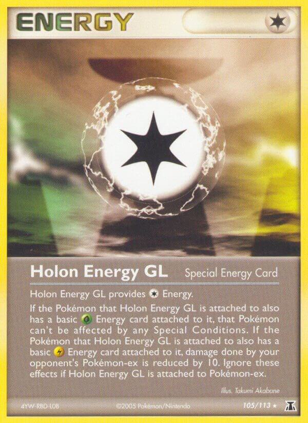 Holon Energy GL 105/113 card from Delta Species
