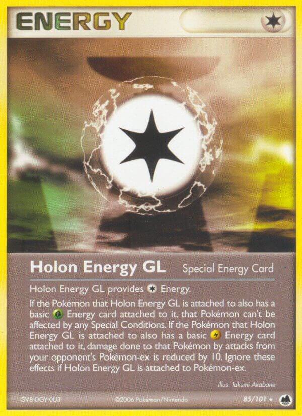 Holon Energy GL 85/101 card from Dragon Frontiers