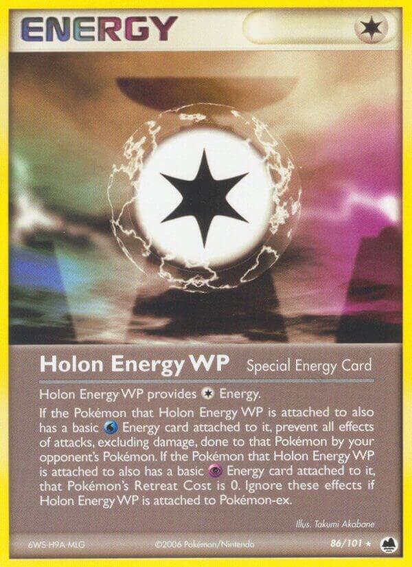 Holon Energy WP 86/101 card from Dragon Frontiers