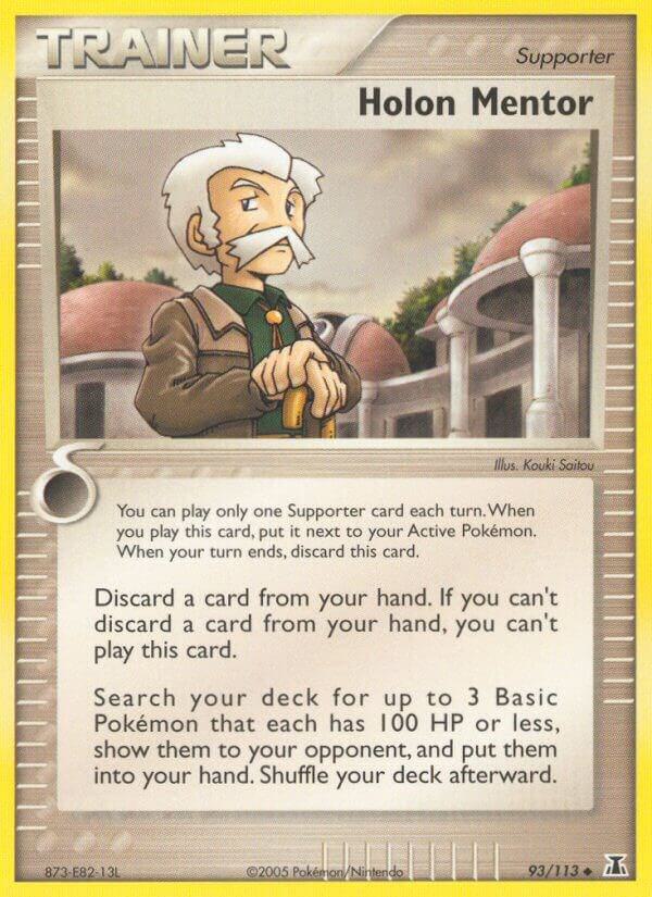 Holon Mentor 93/113 card from Delta Species