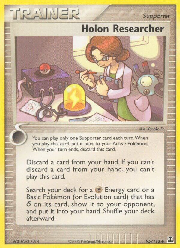 Holon Researcher 95/113 card from Delta Species