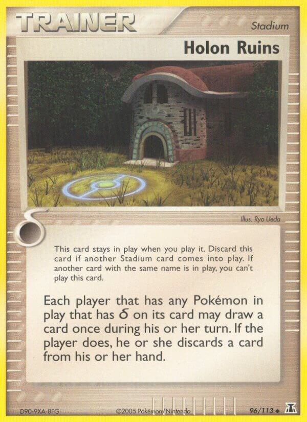 Holon Ruins 96/113 card from Delta Species