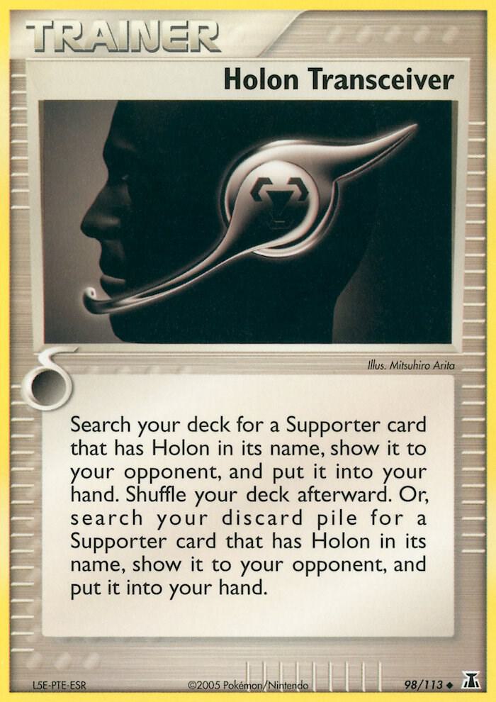 Holon Transceiver 98/113 card from Delta Species