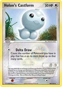 Holon's Castform 44/110 card from Holon Phantoms