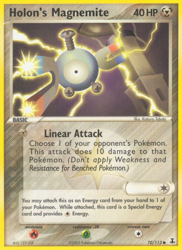 Holon's Magnemite 70/113 card from Delta Species