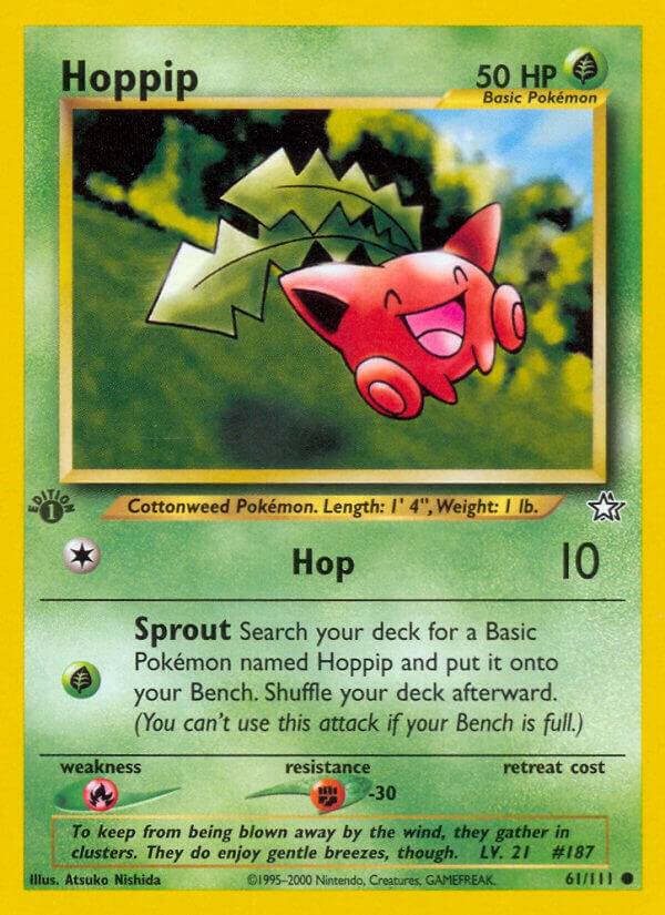 Hoppip 061/111 card from Neo Genesis