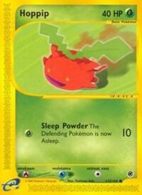 Hoppip 112/165 card from Expedition