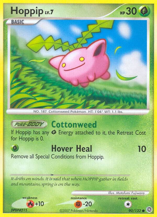 Hoppip 90/132 card from Secret Wonders