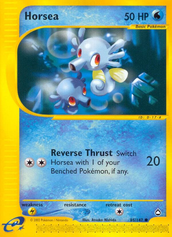 Horsea (85) 085/147 card from Aquapolis