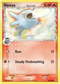 Horsea (Delta Species) 66/110 card from Holon Phantoms