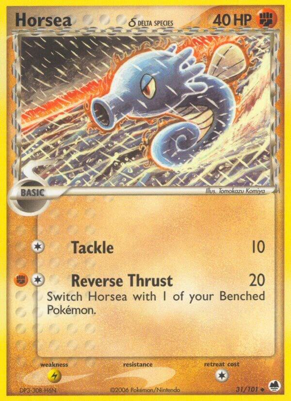 Horsea - 031/101 (Delta Species) 31/101 card from Dragon Frontiers