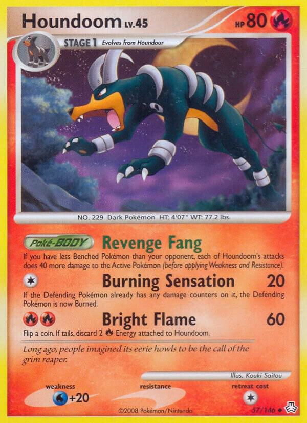 Houndoom 57/146 card from Legends Awakened