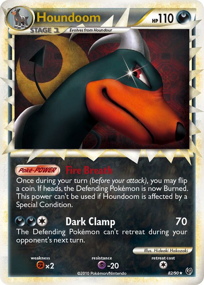 Houndoom (Prime) 82/90 card from Undaunted
