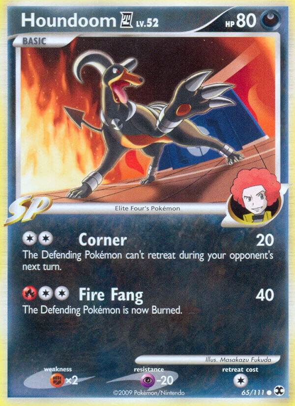Houndoom E4 65/111 card from Rising Rivals