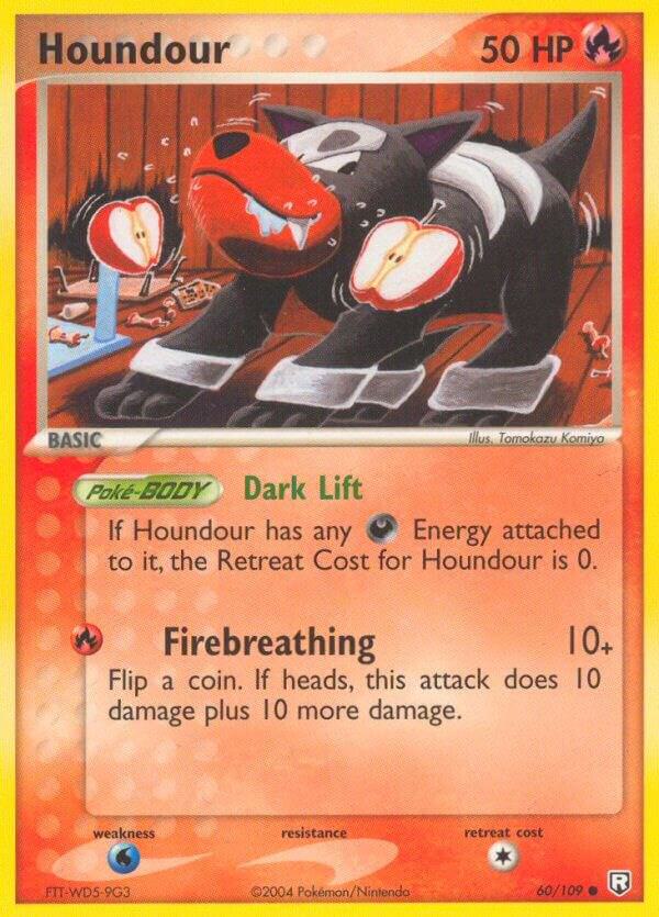 Houndour - 060/109 60/109 card from Team Rocket Returns