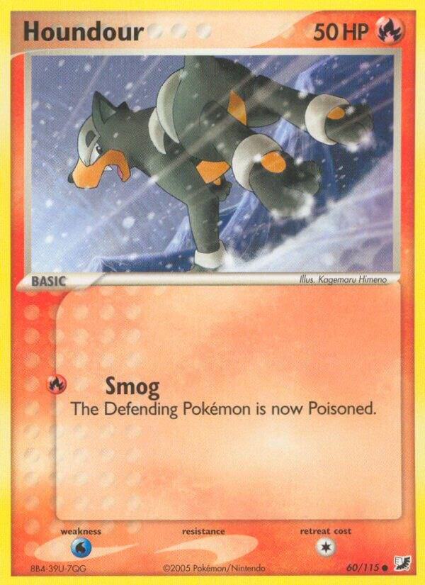 Houndour 60/115 card from Unseen Forces