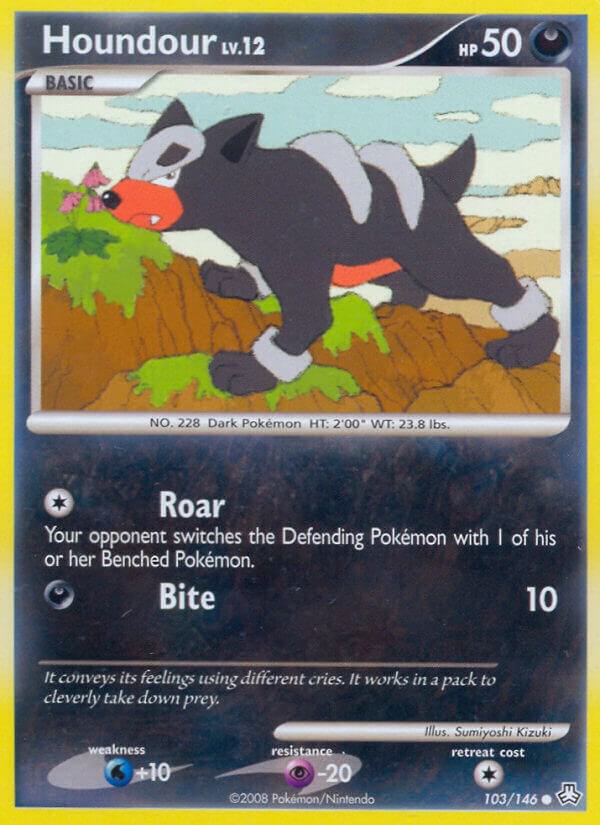 Houndour 103/146 card from Legends Awakened