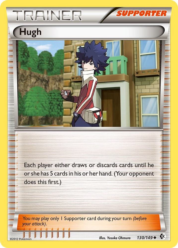 Hugh 130/149 card from Boundaries Crossed