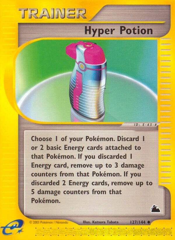 Hyper Potion 127/144 card from Skyridge